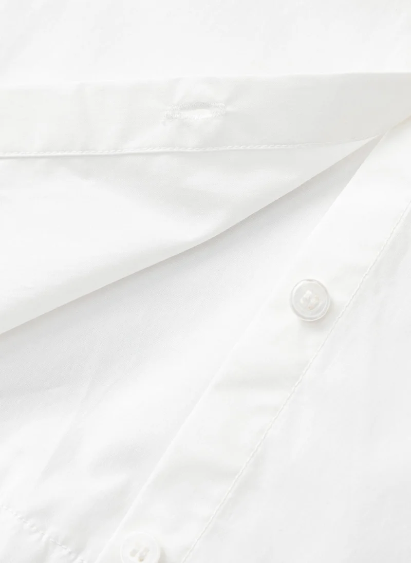 Balabala White Kids Girls Single color long sleeve shirt for Women | Best Price UAE